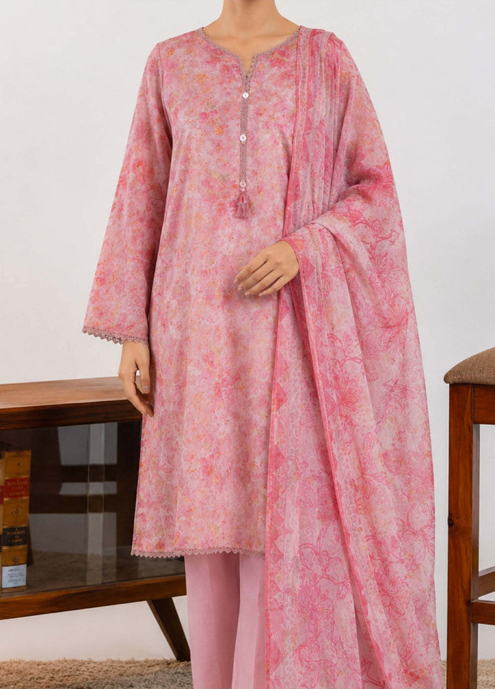 Narmin by Narkin's Unstitched Printed Lawn 3 Piece Suit NN26ULC NUSLW-3408 - Casual Collection