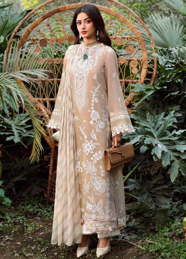 Sable Vogue Unstitched Embroidered Swiss Voile 3 Piece Suit SV26UL SL-01-26 - Summer Collection