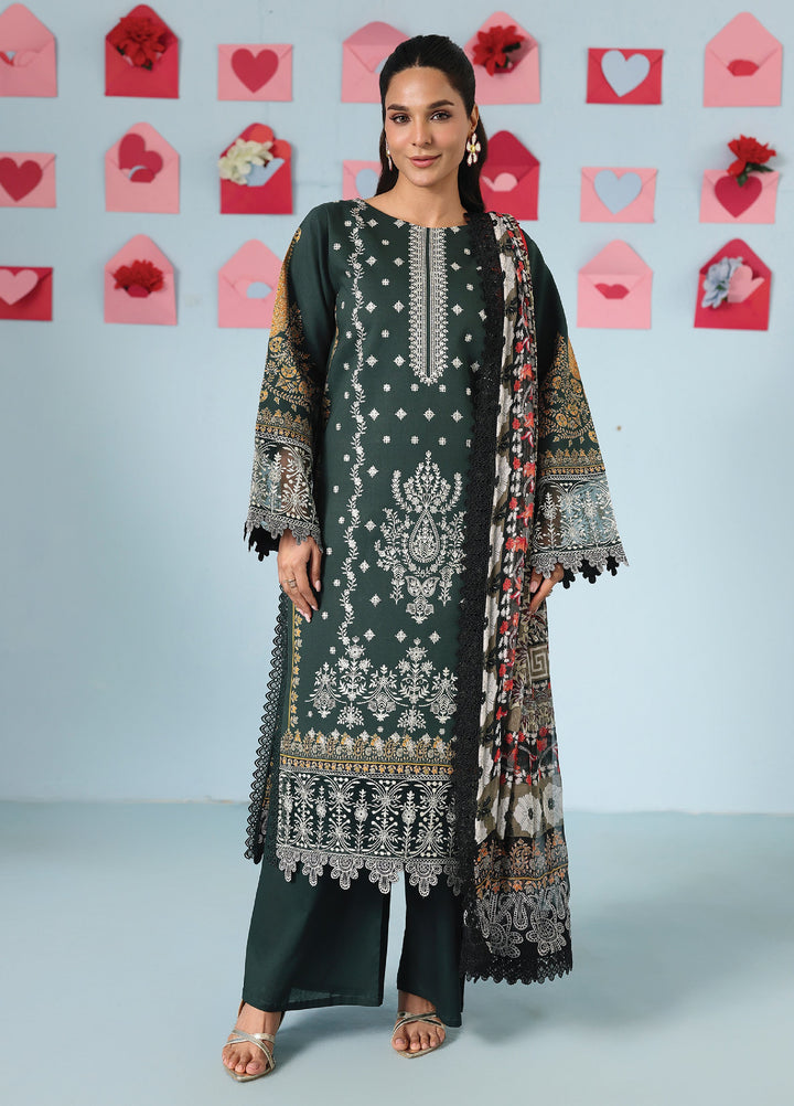 Anaya by Mahnur Unstitched Embroidered Lawn 3 Piece Suit MN26UALV AN2-18 - Festive Collection