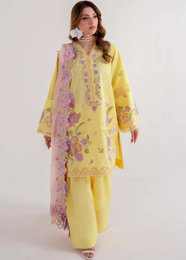 Sable Vogue Unstitched Embroidered Lawn 3 Piece Suit SV26UL SL-01-25-V2 - Summer Collection