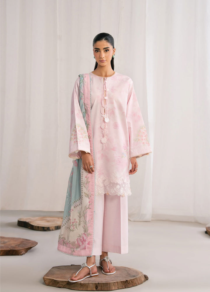 Nysa by Seran Unstitched Embroidered Cambric 3 Piece Suit SN26UNC Avelie D-05 - Winter Collection