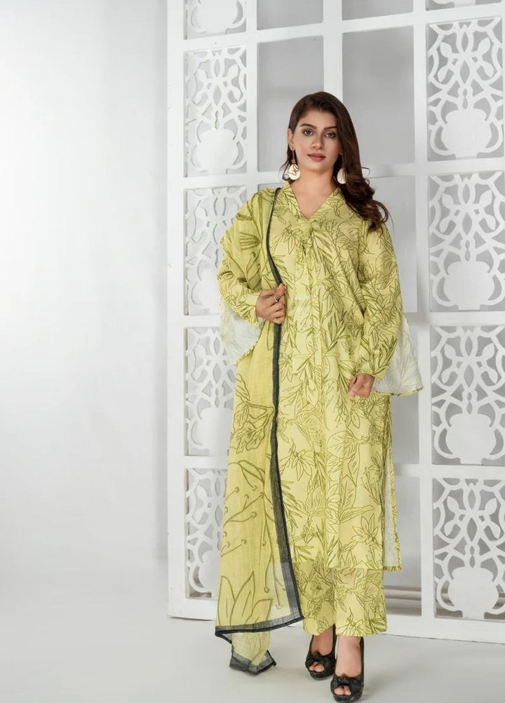 Imran Aftab RTW Printed Lawn 3 Piece Suit IALC 10 - Casual Collection