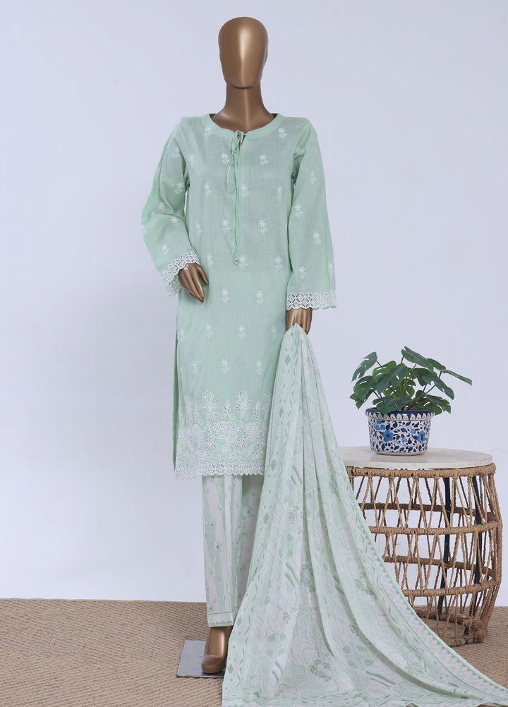 HZ Textiles RTW Embroidered Cross Hatch 3 Piece Suit HZ26PCL Sbe-3P-084 - Casual Collection