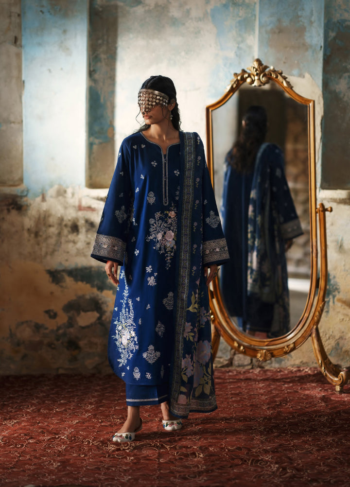 Before Sunset by Casual Lite RTW Embroidered Cotton Lawn 3 Piece Suit CL26PBS Mystic Reverie - Casual Collection