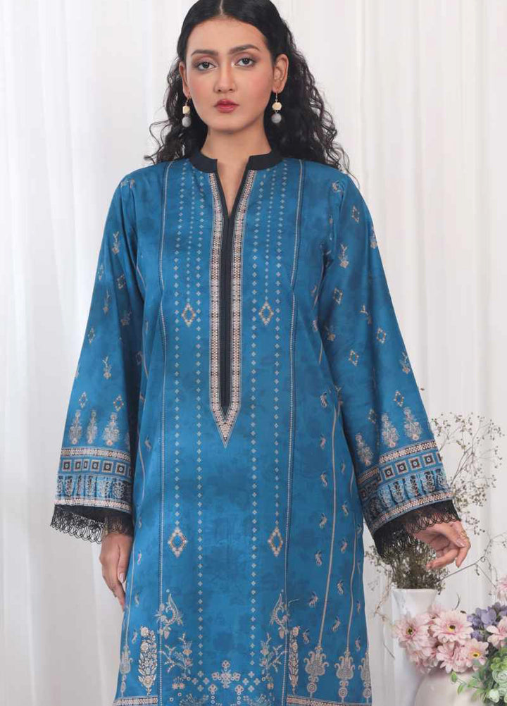 Kamyab Kurti by Rashid Textiles Unstitched Printed Lawn 1 Piece Suit RT26ULK 8755 - Casual Collection