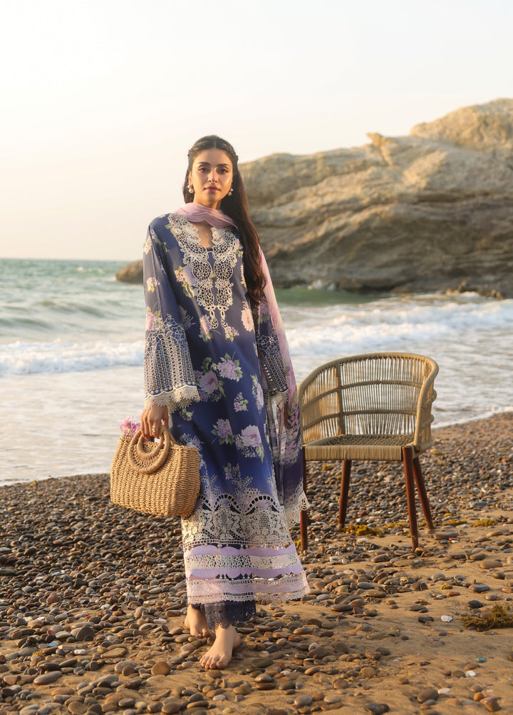 Summer Dream by Manara Unstitched Embroidered Lawn 3 Piece Suit MN26USDL Serenity-12 - Casual Collection