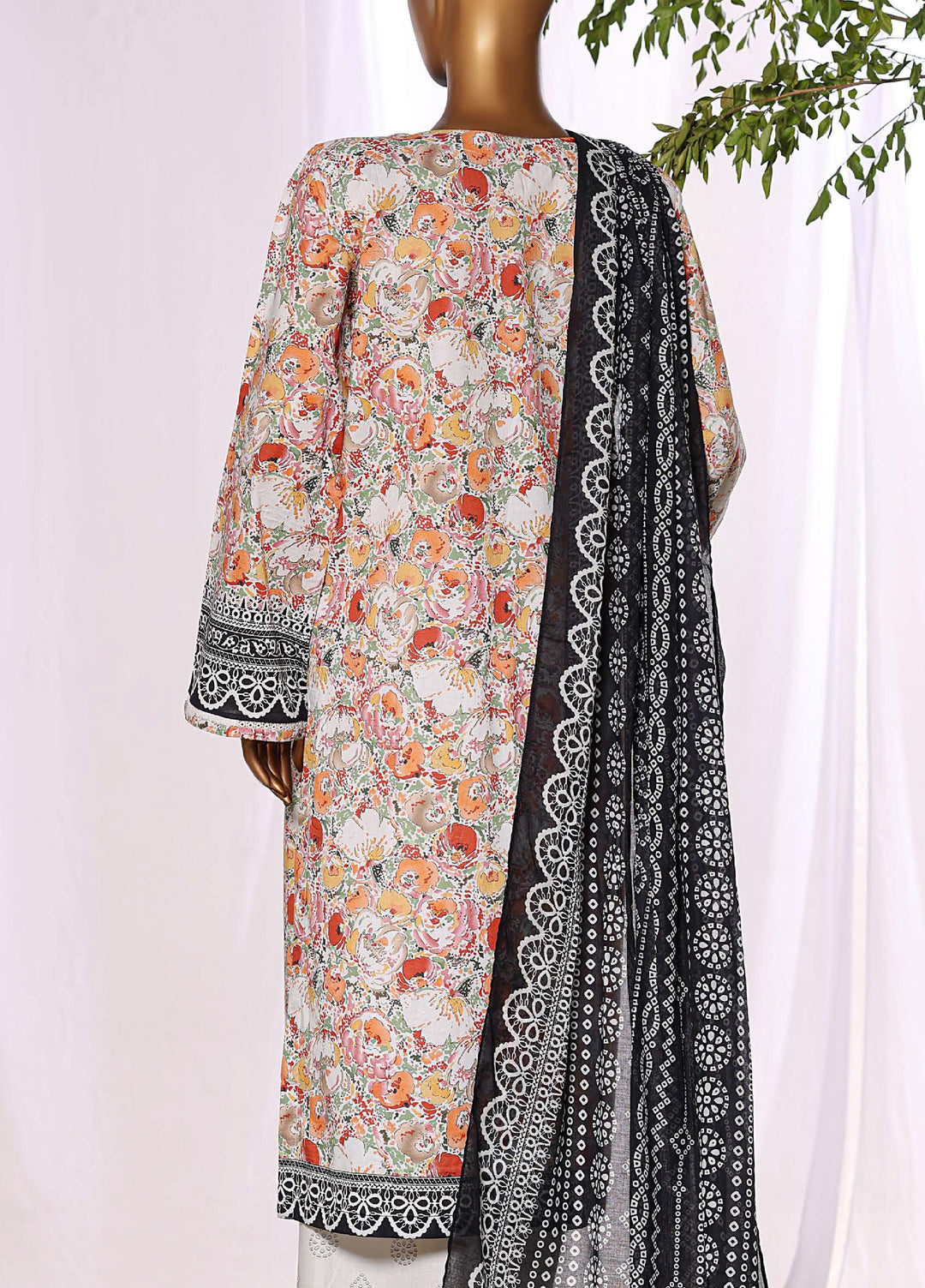 Daily Wear by HZ Textiles RTW Embroidered Lawn 3 Piece Suit HZ26PDW CPE-3P-045 - Casual Collection
