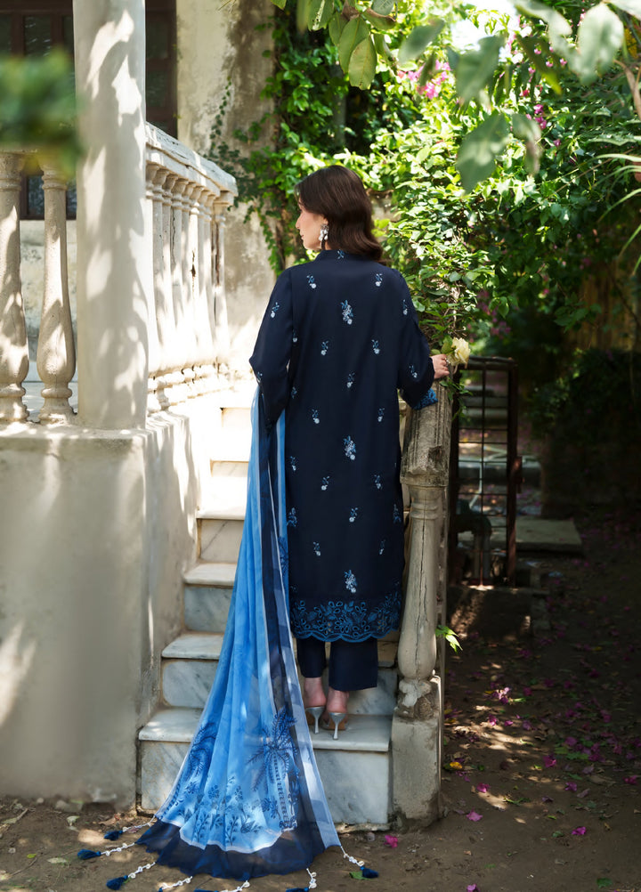 Golden Enara by Rashid Textiles Unstitched Embroidered Lawn 3 Piece Suit RT26ULG 3707 - Casual Collection