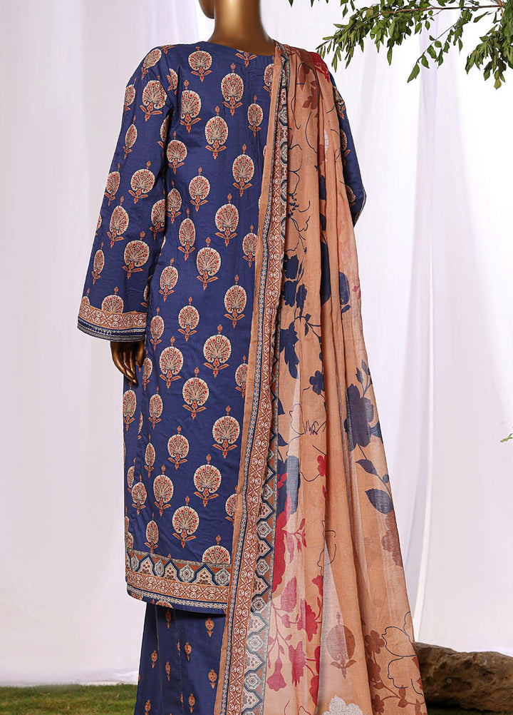 Daily Wear by HZ Textiles RTW Embroidered Lawn 3 Piece Suit HZ26PDW CPE-3P-048 - Casual Collection