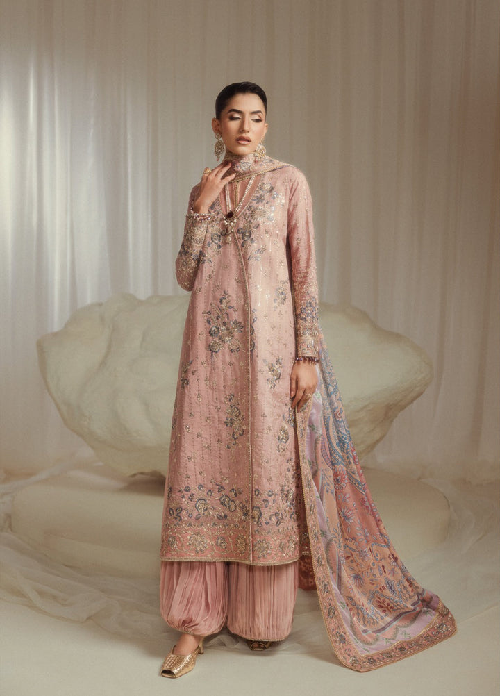 Aik Shaam by AIK Atelier Unstitched Embroidered Medium Silk 3 Piece Suit AIK26UAS C2603 - Wedding Collection