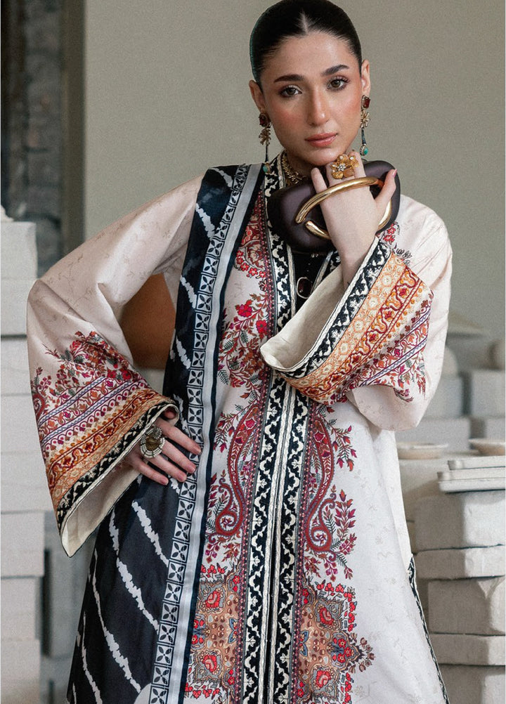 Lady Aik by AIK Atelier Unstitched Printed Crepe 3 Piece Suit AIK26ULA 04 - Festive Collection
