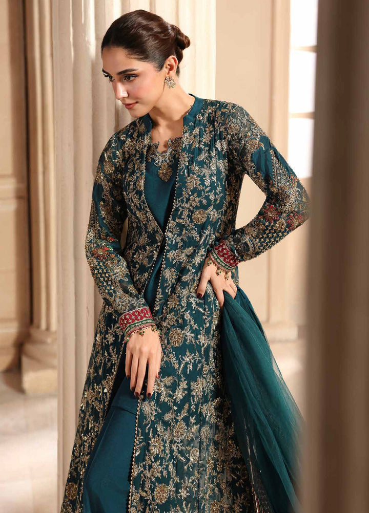 Dastan E Jashan by Charizma Unstitched Embroidered Chiffon 3 Piece Suit CHR26UDJ DJW6-05 - Festive Collection