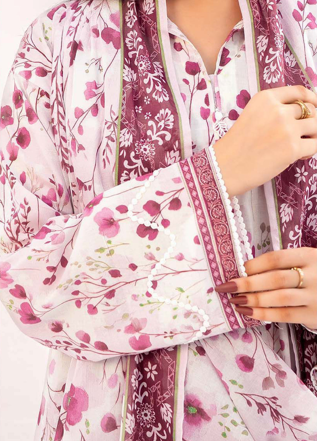 Narmin by Narkin's Unstitched Printed Lawn 3 Piece Suit NN26ULC NUSLW-3098 - Casual Collection