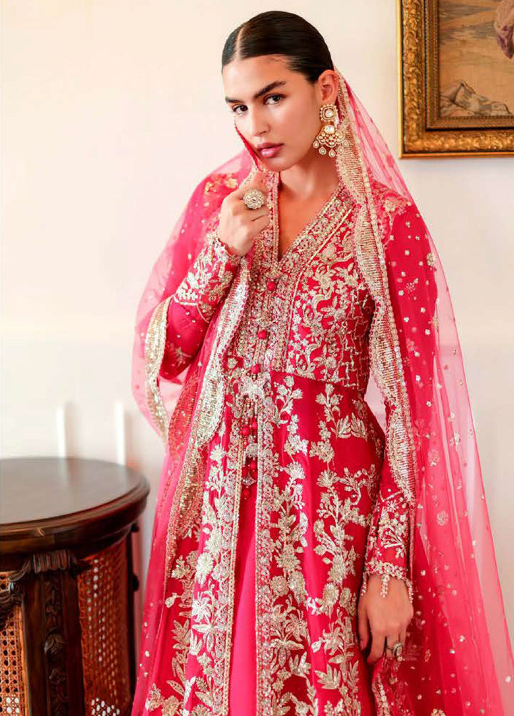 Whispers of Grace by Roheenaz Unstitched Embroidered Chiffon 3 Piece Suit RN26UWG Everly RUNCH260207 - Wedding Collection