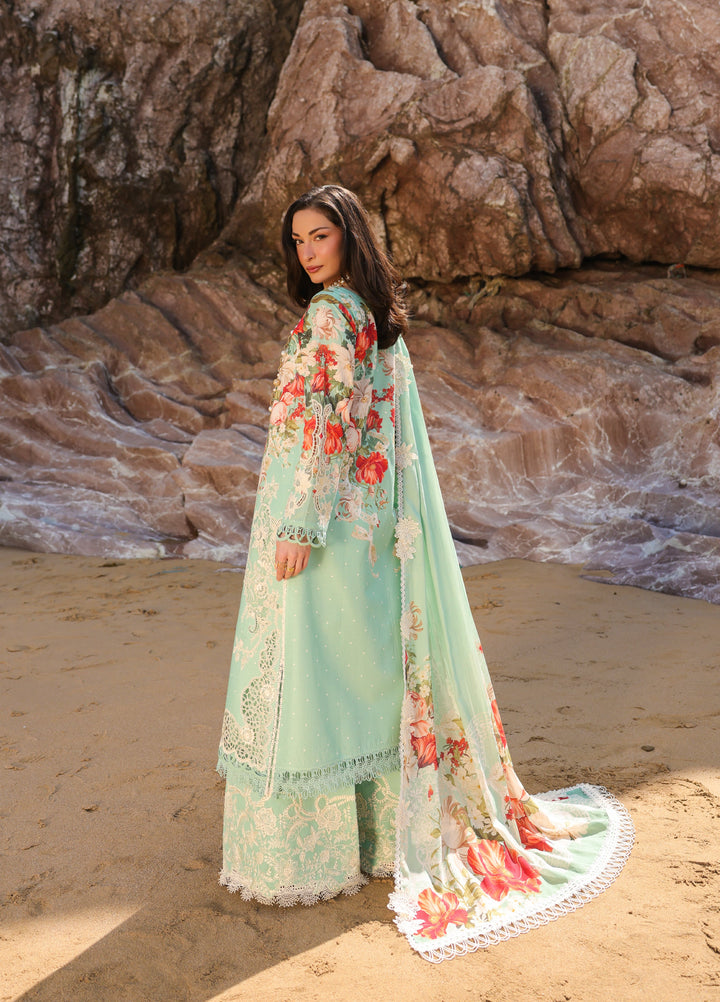 Summer Dream by Manara Unstitched Embroidered Lawn 3 Piece Suit MN26USDL Marina-11 - Casual Collection