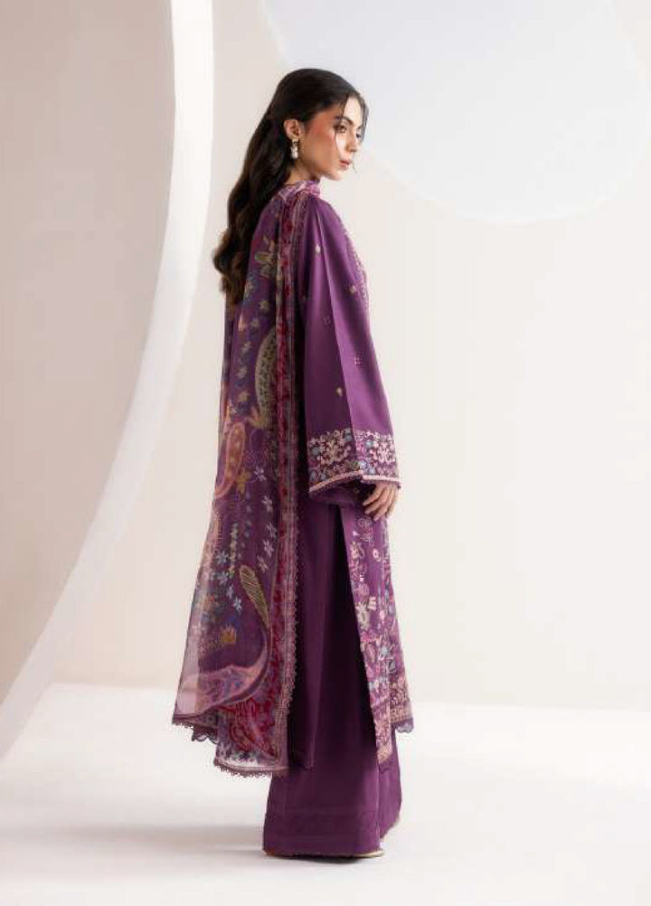Intermix Zync by Florent Unstitched Embroidered Viscose 3 Piece Suit FL26UIZ FZ-8A - Casual Collection
