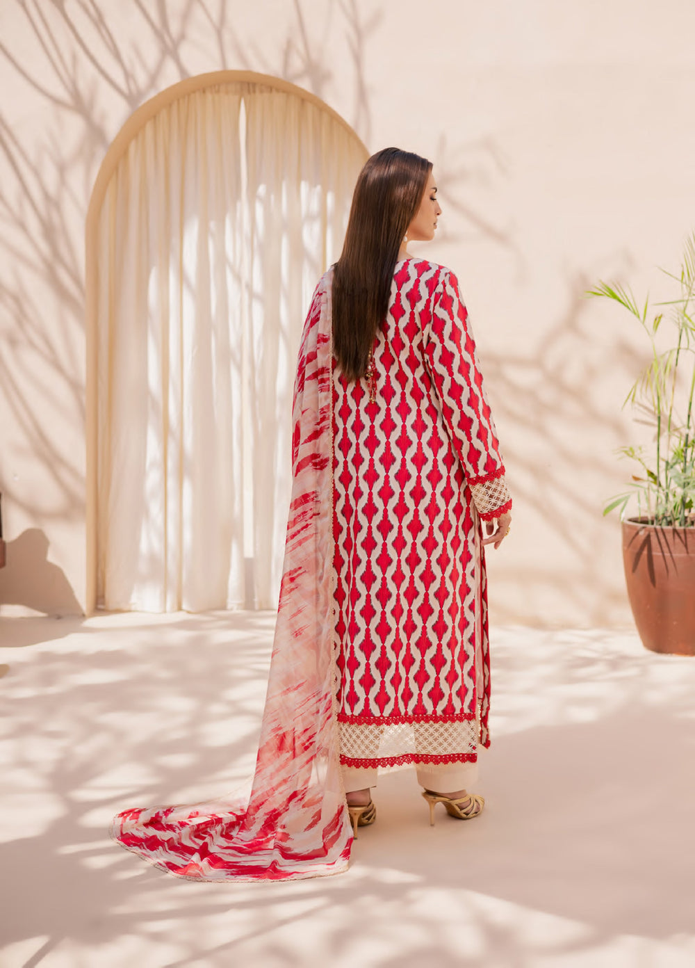 Savoy by Rashid Textiles Unstitched Embroidered Lawn 3 Piece Suit RT26ULS 3735 - Casual Collection