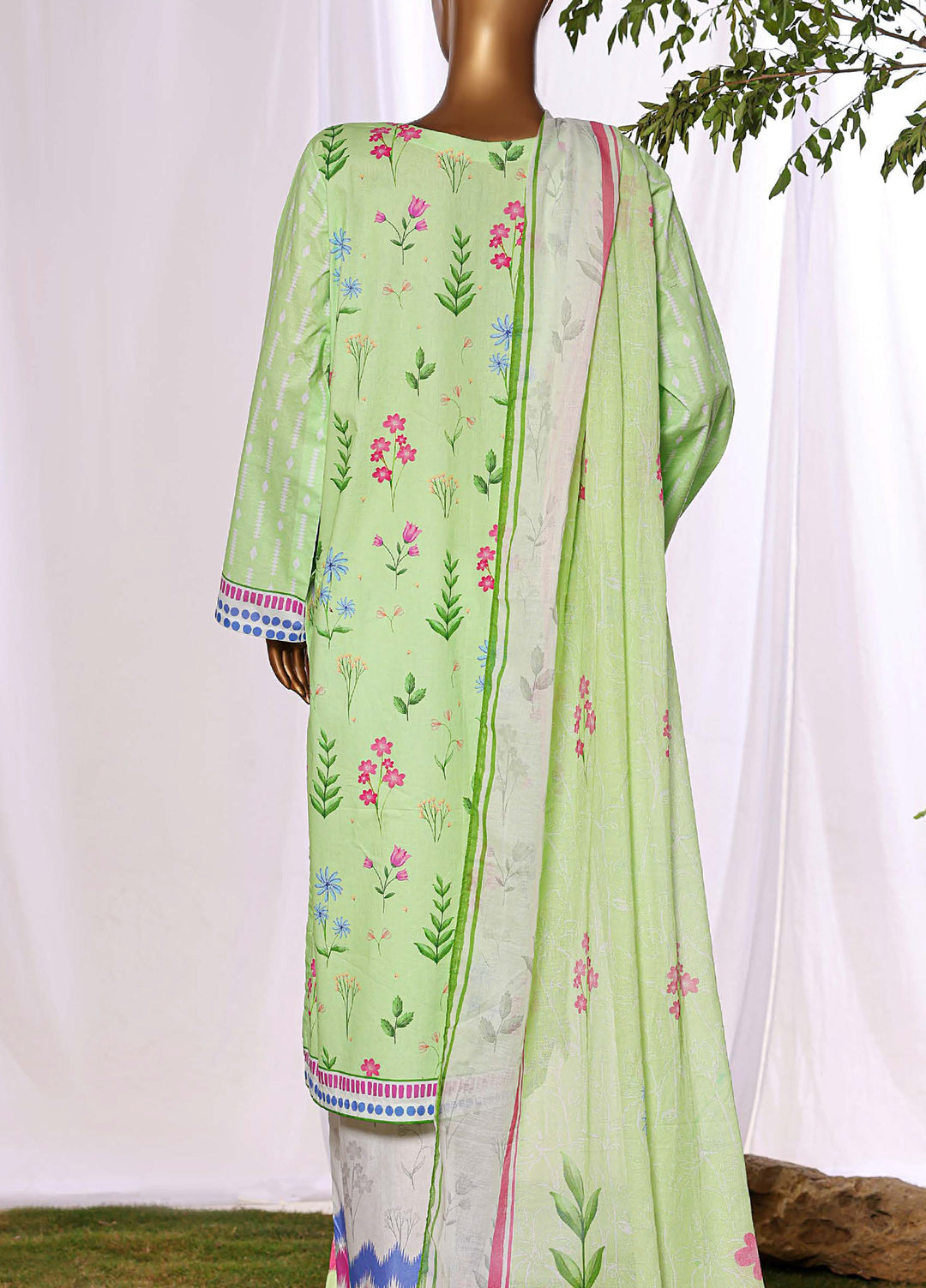 Daily Wear by HZ Textiles RTW Embroidered Lawn 3 Piece Suit HZ26PDW CPE-3P-049 - Casual Collection