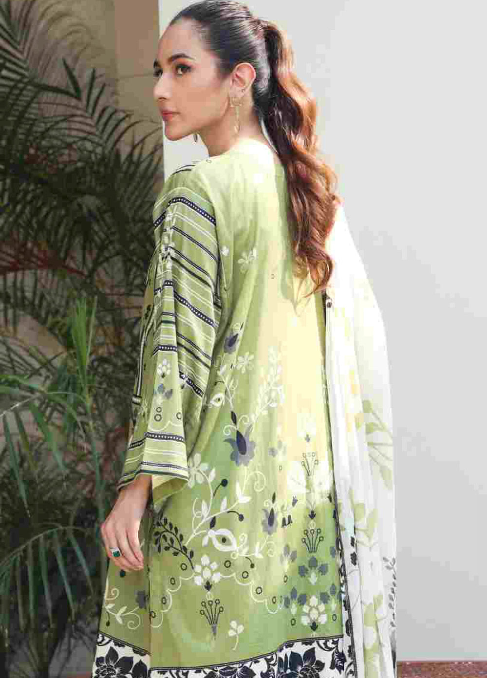 Kotor by Rashid Textiles Unstitched Embroidered Lawn 3 Piece Suit RT26ULK 9137 - Casual Collection