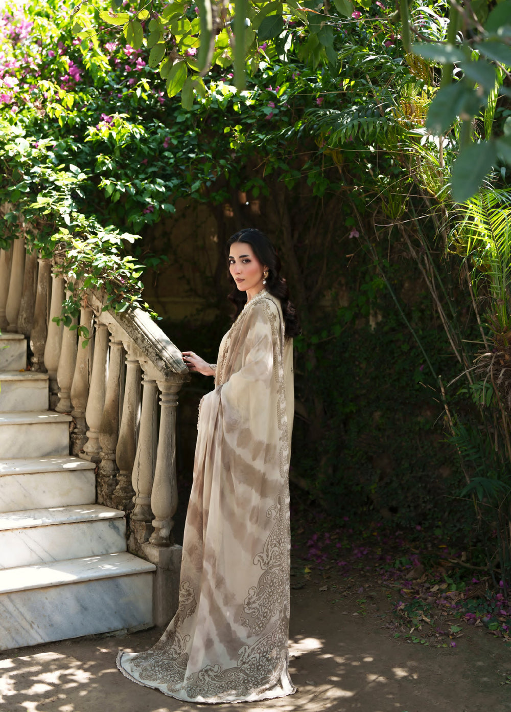 Golden Enara by Rashid Textiles Unstitched Embroidered Lawn 3 Piece Suit RT26ULG 3710 - Casual Collection