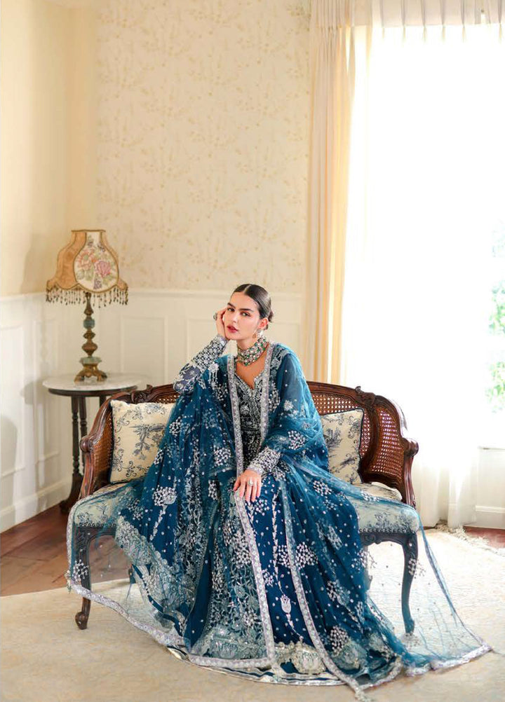 Whispers of Grace by Roheenaz Unstitched Embroidered Chiffon 3 Piece Suit RN26UWG Marcella RUNCH260202 - Wedding Collection