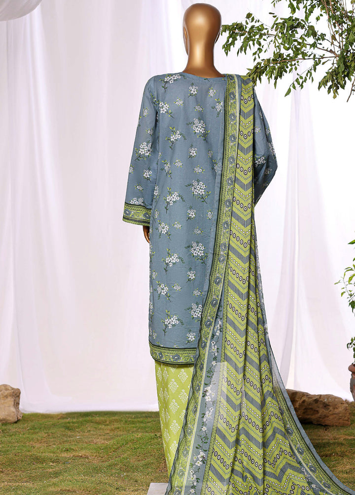Daily Wear by HZ Textiles RTW Embroidered Lawn 3 Piece Suit HZ26PDW CPE-3P-041 - Casual Collection