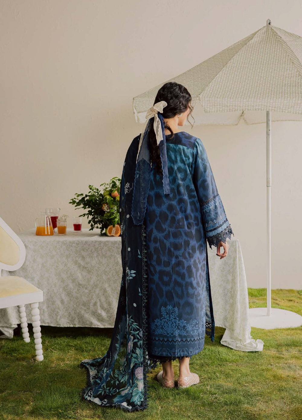 Gardenia by Nureh Unstitched Embroidered Viscose Slub 3 Piece Suit NU26UGV NSG-226 - Winter Collection