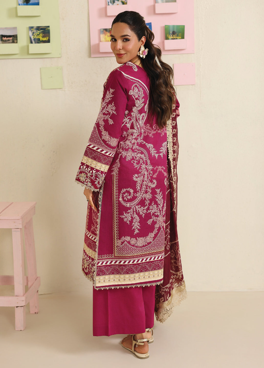 Anaya by Mahnur Unstitched Embroidered Lawn 3 Piece Suit MN26UALV AN2-20 - Festive Collection