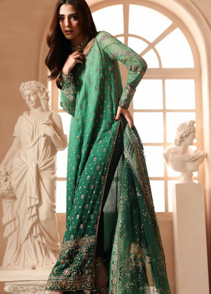 Dastan E Jashan by Charizma Unstitched Embroidered Chiffon 3 Piece Suit CHR26UDJ DJW6-03 - Wedding Collection