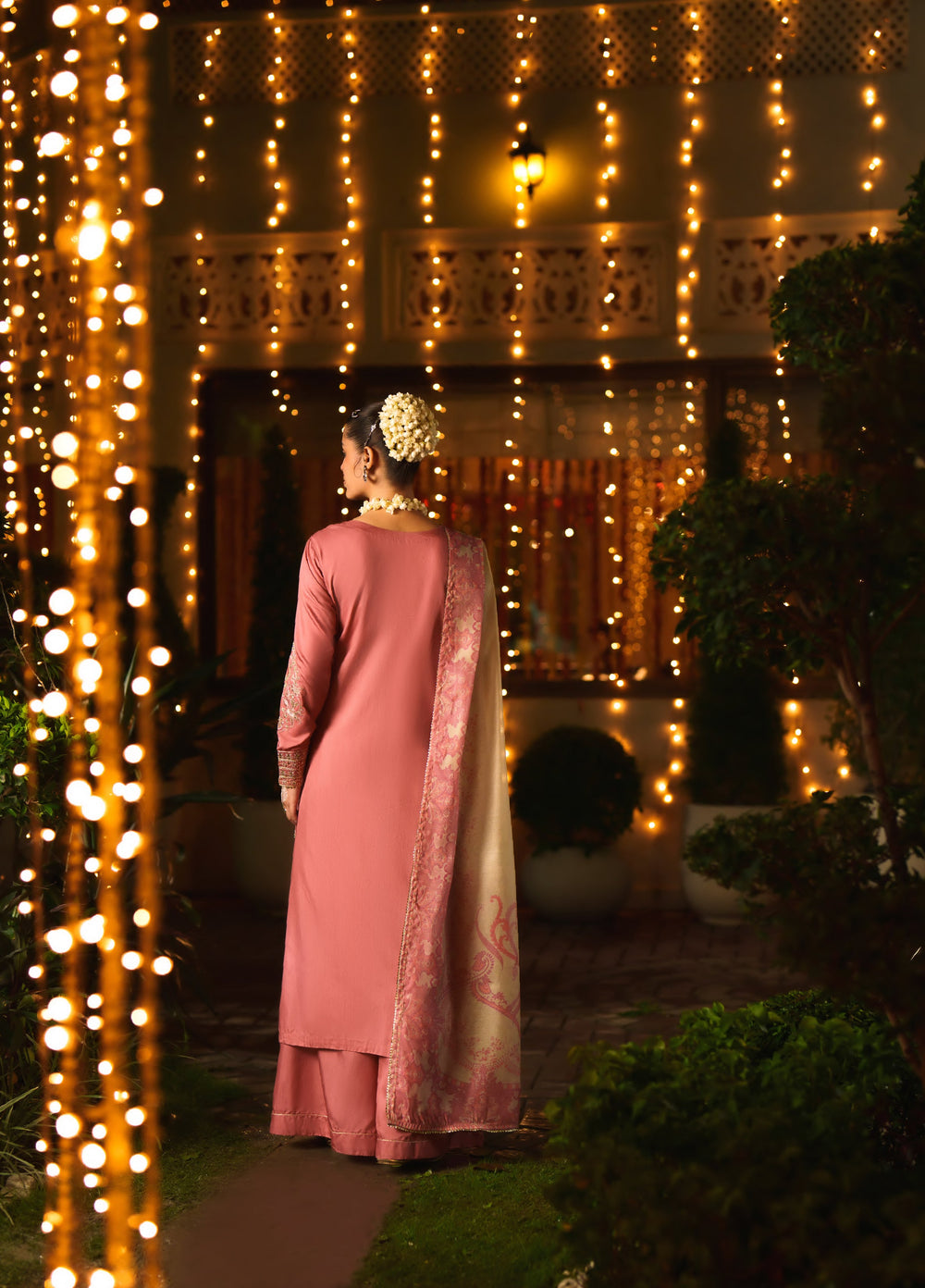 Chand Bali by Casual Lite RTW Embroidered Viscose Silk 3 Piece Suit CL26UCR ZarGul - Wedding Collection