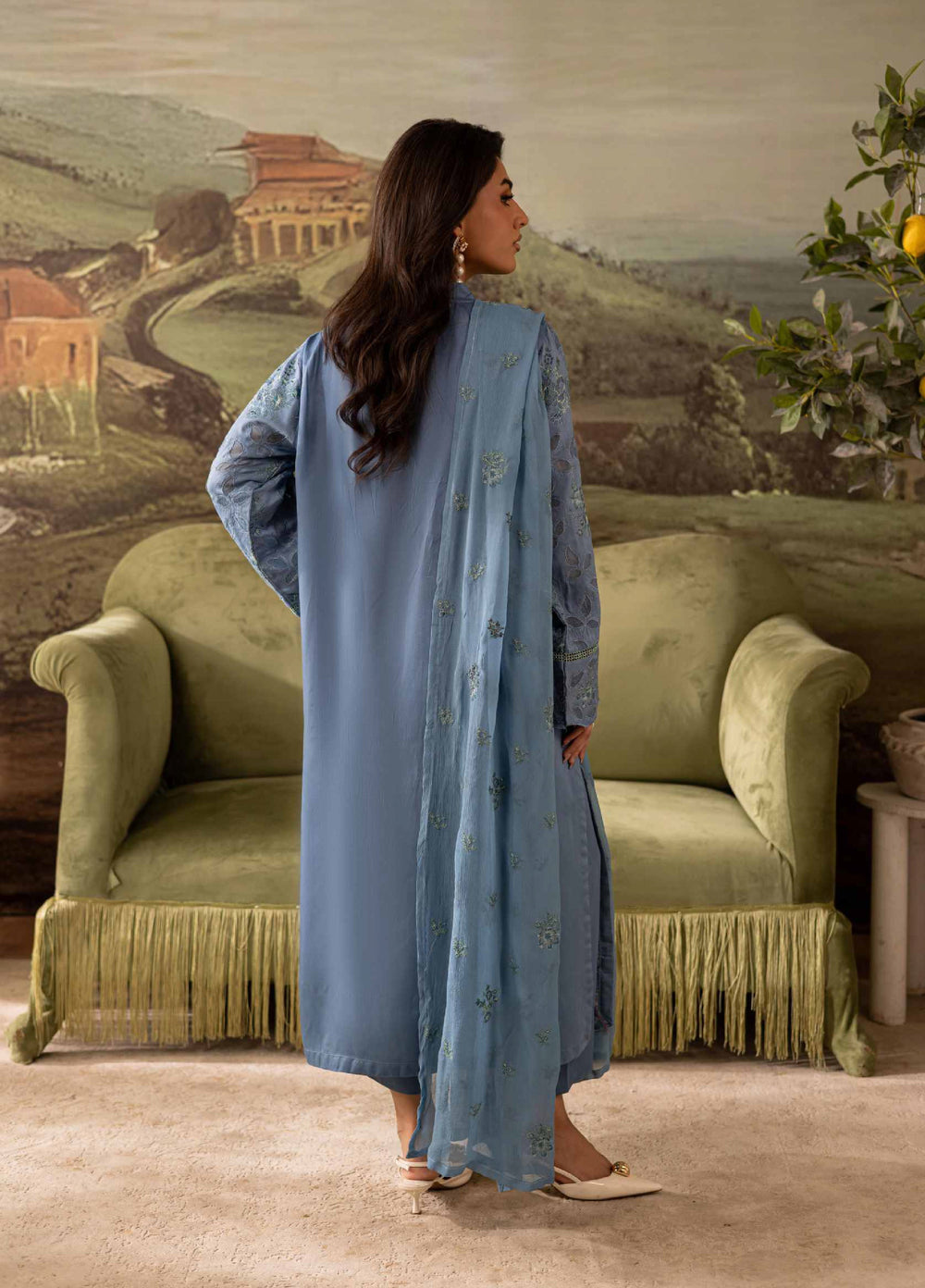 The Artisan's by Rashid Textiles Unstitched Embroidered Viscose 3 Piece Suit RT26UAV 4403 - Casual Collection