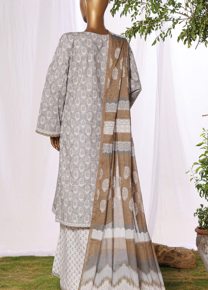 Daily Wear by HZ Textiles RTW Embroidered Lawn 3 Piece Suit HZ26PDW CPE-3P-043 - Casual Collection
