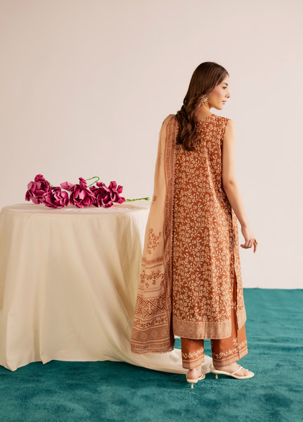 Print Diary by Rashid Textiles Unstitched Printed Lawn 3 Piece Suit RT26UPG 3775 - Casual Collection