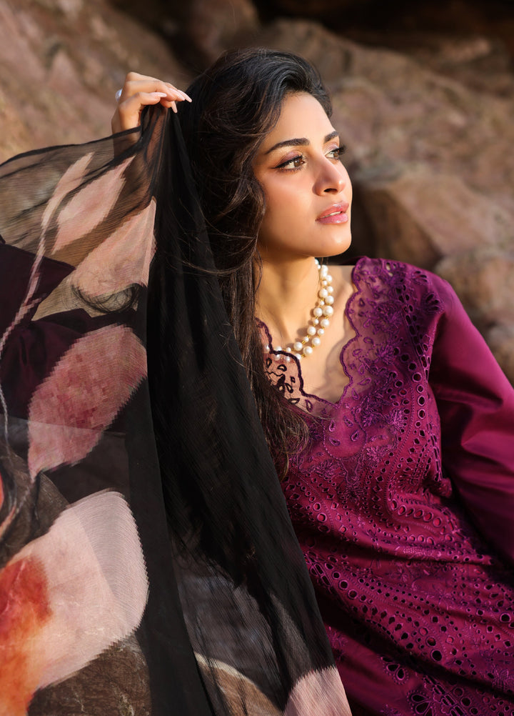 Summer Dream by Manara Unstitched Embroidered Lawn 3 Piece Suit MN26USDL Aaria-10 - Casual Collection