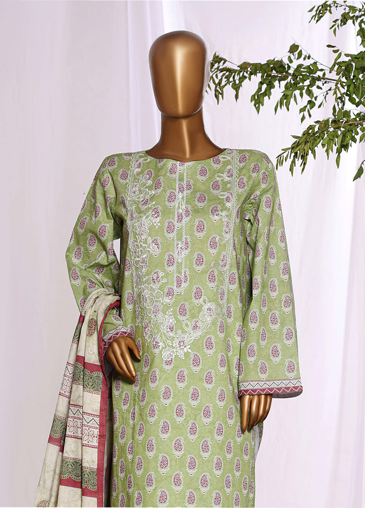 Daily Wear by HZ Textiles RTW Embroidered Lawn 3 Piece Suit HZ26PDW CPE-3P-042 - Casual Collection