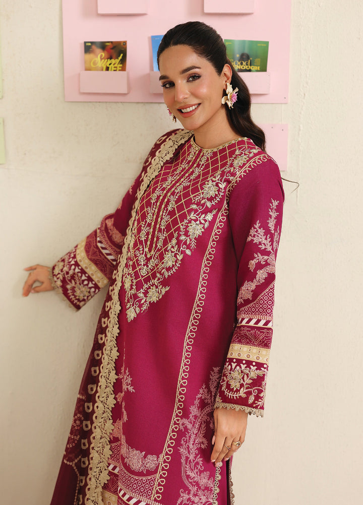 Anaya by Mahnur Unstitched Embroidered Lawn 3 Piece Suit MN26UALV AN2-20 - Festive Collection