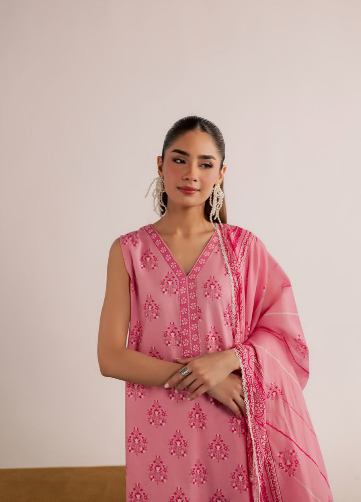 Print Diary by Rashid Textiles Unstitched Printed Lawn 3 Piece Suit RT26UPG 3776 - Casual Collection