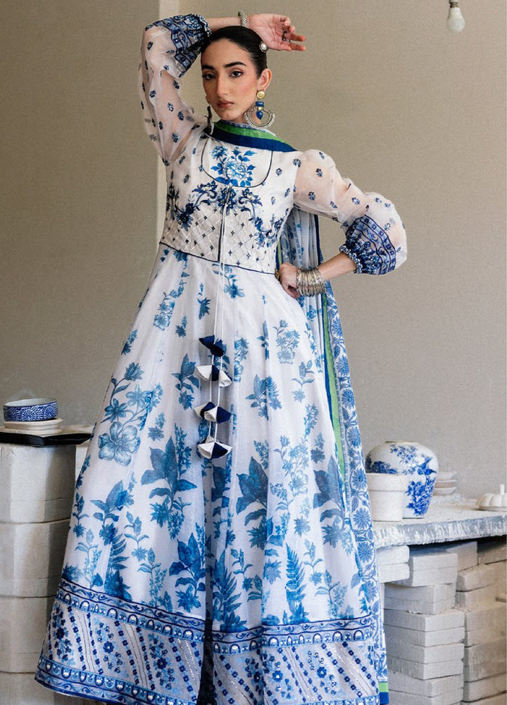 Lady Aik by AIK Atelier Unstitched Embroidered Organza 3 Piece Suit AIK26ULA 05 - Festive Collection