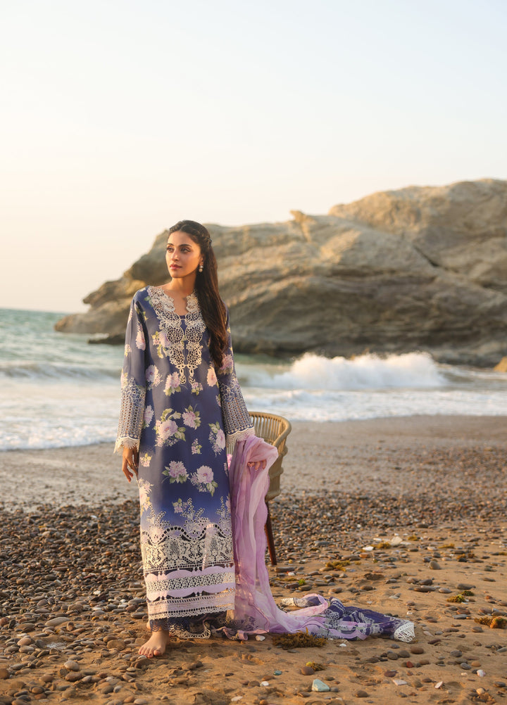 Summer Dream by Manara Unstitched Embroidered Lawn 3 Piece Suit MN26USDL Serenity-12 - Casual Collection
