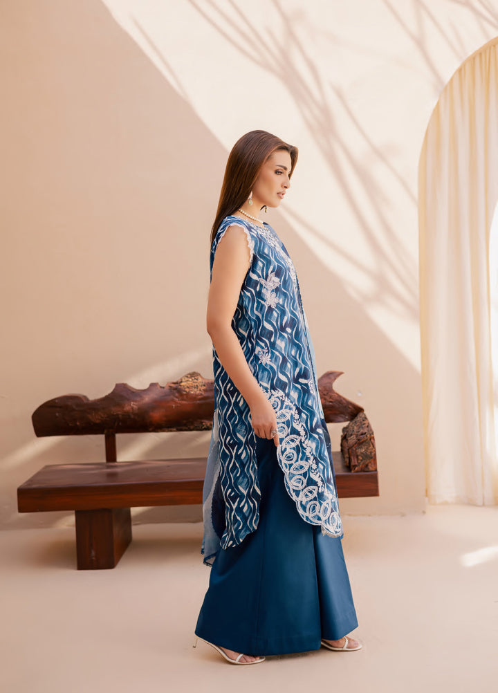 Savoy by Rashid Textiles Unstitched Embroidered Lawn 3 Piece Suit RT26ULS 3734 - Casual Collection