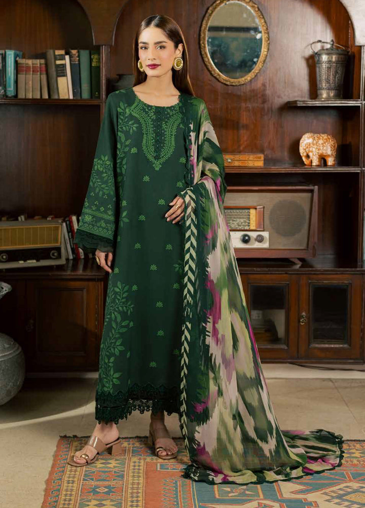 Signature Prints by Nureh Unstitched Printed Viscose Slub 3 Piece Suit NU26UVS SP-211 - Winter Collection