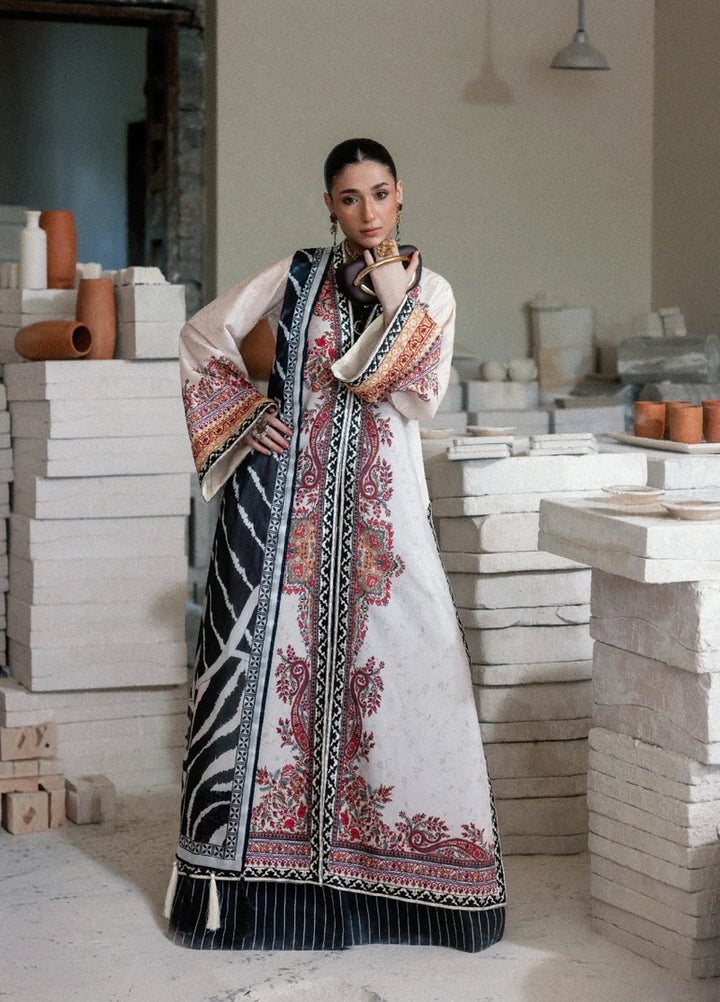 Lady Aik by AIK Atelier Unstitched Printed Crepe 3 Piece Suit AIK26ULA 04 - Festive Collection