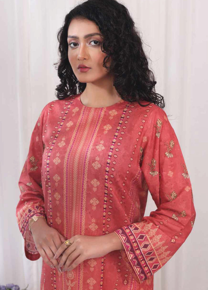 Kamyab Kurti by Rashid Textiles Unstitched Printed Lawn 1 Piece Suit RT26ULK 8759 - Casual Collection