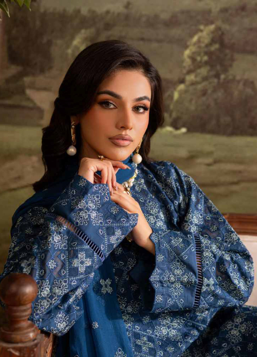 The Artisan's by Rashid Textiles Unstitched Embroidered Viscose 3 Piece Suit RT26UAV 4404 - Casual Collection