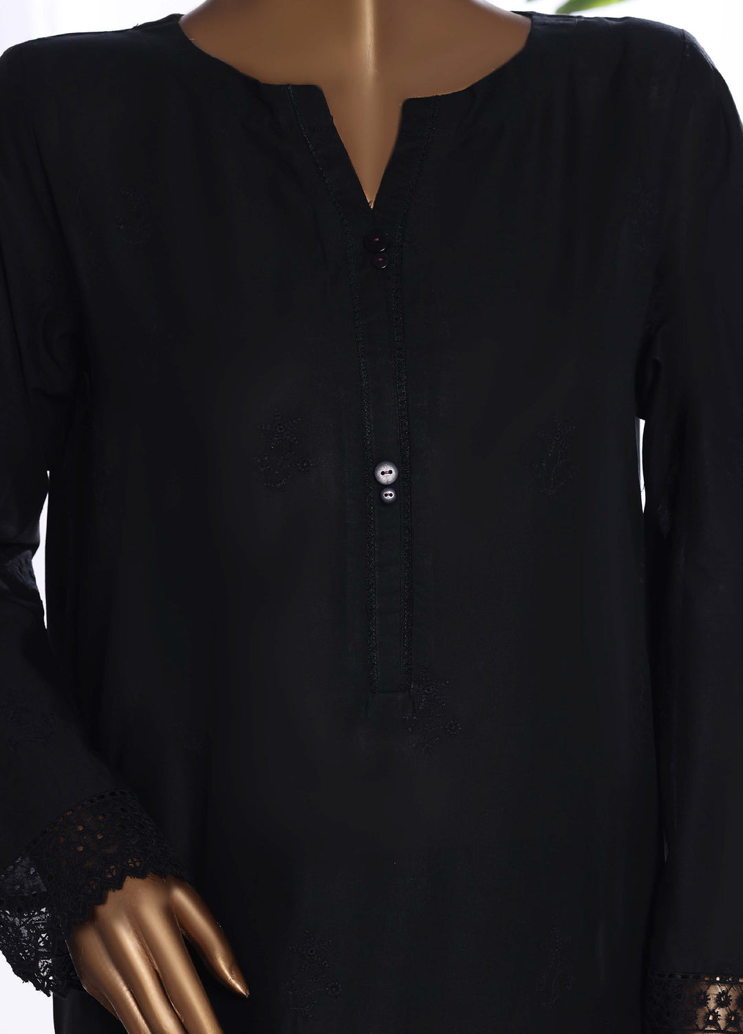 HZ Textiles Women RTW Chikankari Organza 3 Piece Suit HZ26POF CSE-3P-221 - Festive Collection