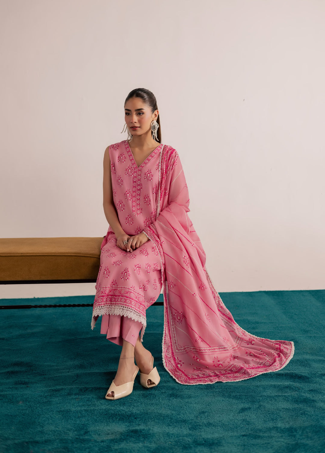 Print Diary by Rashid Textiles Unstitched Printed Lawn 3 Piece Suit RT26UPG 3776 - Casual Collection