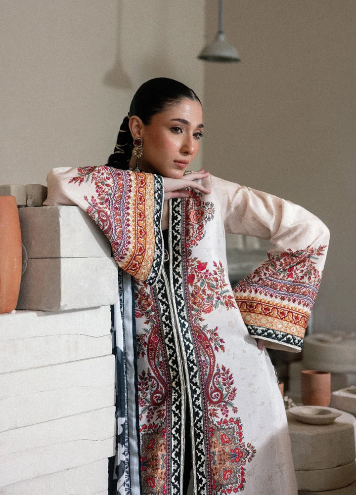 Lady Aik by AIK Atelier Unstitched Printed Crepe 3 Piece Suit AIK26ULA 04 - Festive Collection