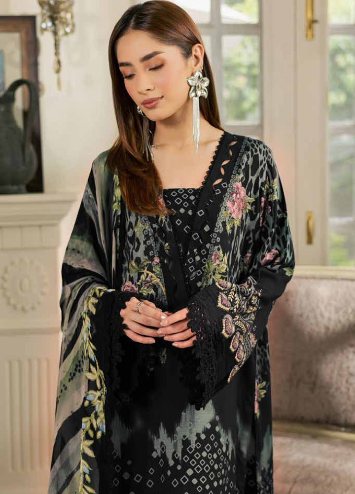 Signature Prints by Nureh Unstitched Printed Viscose Slub 3 Piece Suit NU26UVS SP-213 - Winter Collection