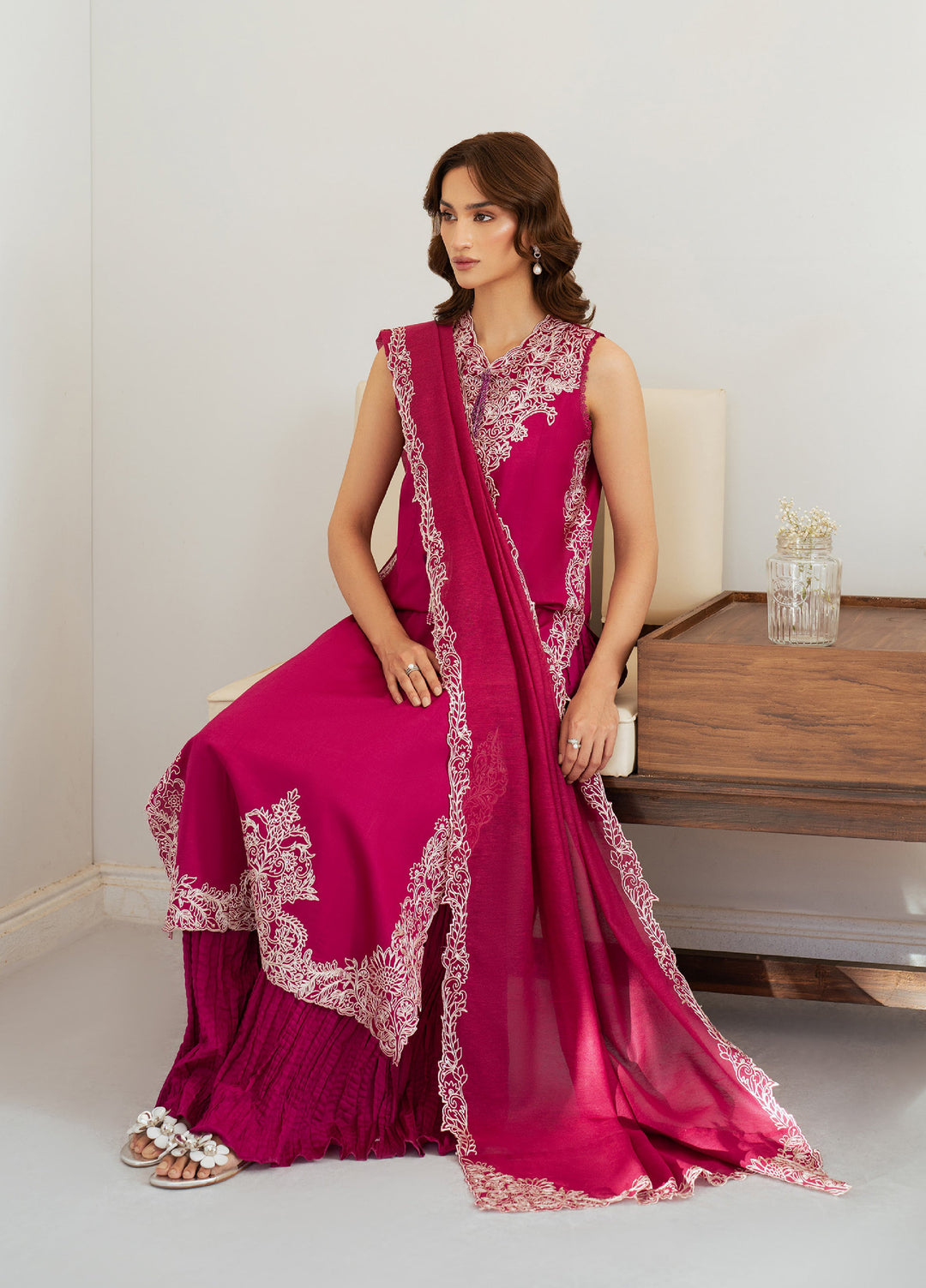 Sera by Mahnur Unstitched Embroidered Lawn 3 Piece Suit MN26USL SP-10 - Festive Collection