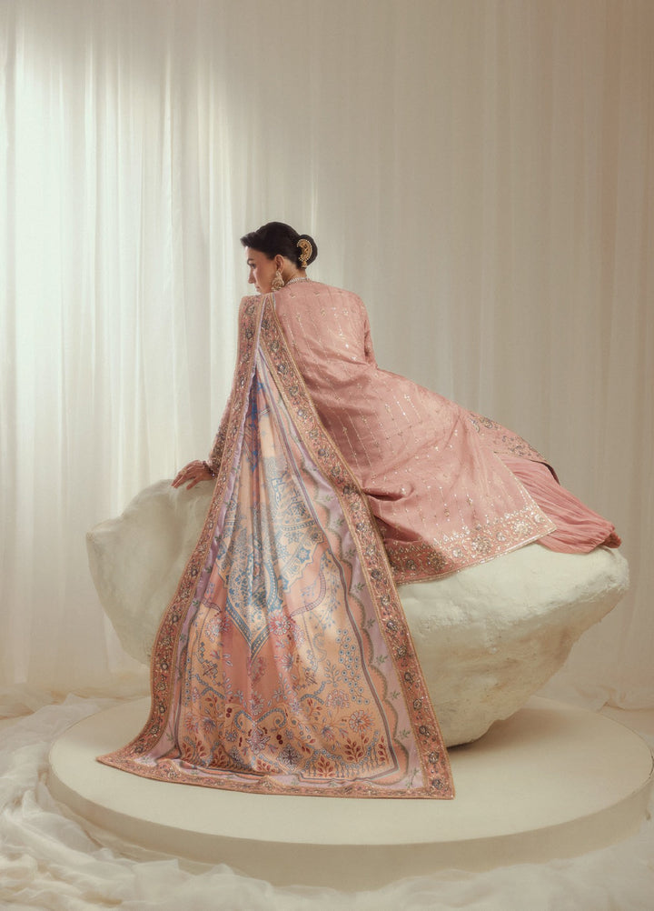 Aik Shaam by AIK Atelier Unstitched Embroidered Medium Silk 3 Piece Suit AIK26UAS C2603 - Wedding Collection